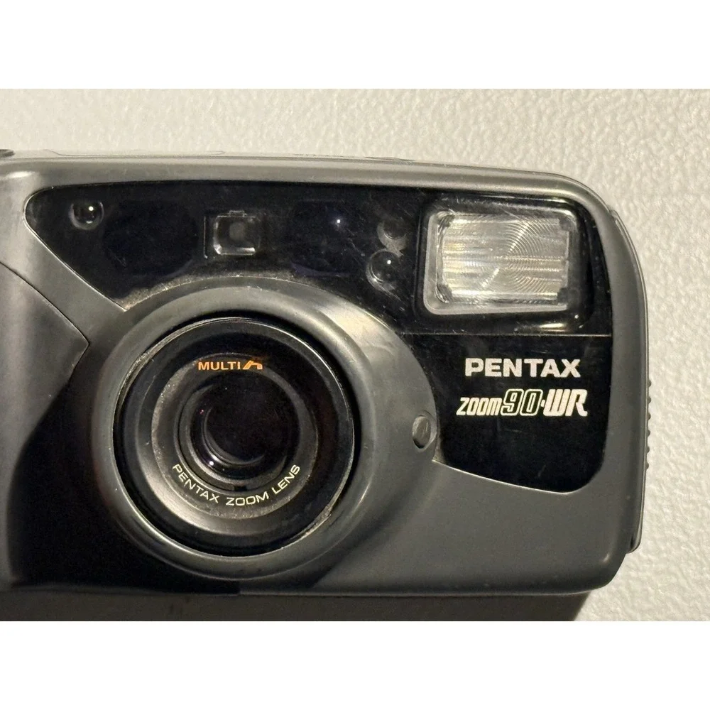 Pentax Zoom 90 WR 35mm Film Camera Point Shoot Water Resistant Tested